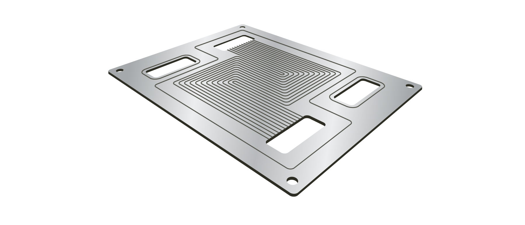 Bipolar flow plate